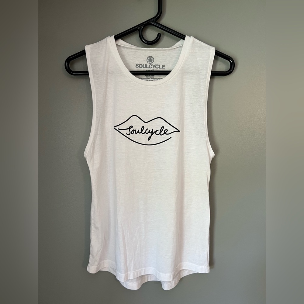Soul Cycle White Tank - size (S)